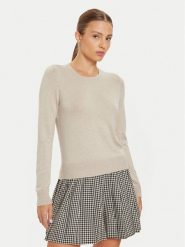 ONLY Sweter Venice 15333989 Écru Regular Fit. Swetry Only, l, bez wzorów, z wiskozy, bez ramiączek. Za 129.99 zł.