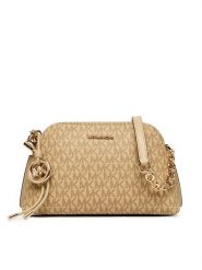 MICHAEL Michael Kors Torebka Freddie 32T6GX4C1V Beżowy. Brązowe listonoszki MICHAEL Michael Kors, bez wzorów, ze skóry, bez dodatków. Za 1,019.00 zł.