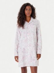 LAUREN RALPH LAUREN Koszula nocna ILN32448 Różowy Relaxed Fit. Czerwone koszule nocne Lauren Ralph Lauren, m, bez wzorów, z bawełny, bez ramiączek. Za 459.99 zł.
