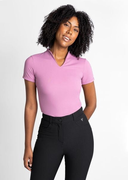 Koszula golfowa damska Calusa czarna techniczna oddychająca. Białe koszule FLAIRWAY GOLF, m, bez wzorów, z materiału, eleganckie, bez kołnierzyka, bez ramiączek. Za 275.00 zł.