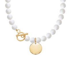 Naszyjnik Valence pozłacany. Naszyjniki Lilou, pozłacane. Za 395.00 zł.