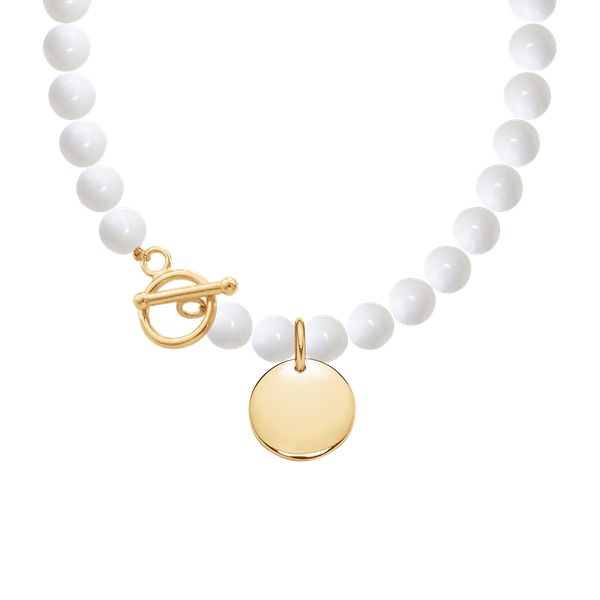 Naszyjnik Valence pozłacany. Naszyjniki Lilou, pozłacane. Za 395.00 zł.