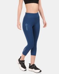 Damska legginsy fitness 3/4 Kilpi AMIRA-W. Niebieskie legginsy sportowe Kilpi, bez wzorów, do biegania. Za 256.81 zł.