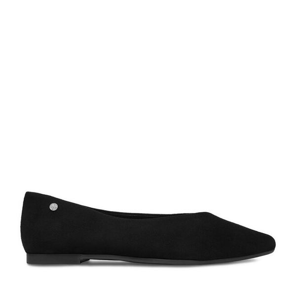 Baleriny Lasocki. Czarne baleriny Lasocki, bez wzorów, bez obcasa. Za 169.99 zł.