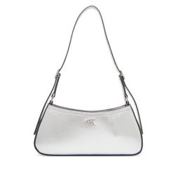 Torebka Calvin Klein. Szare torebki klasyczne Calvin Klein, bez wzorów, bez dodatków. Za 409.99 zł.