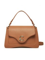Coccinelle Torebka E1 SSL 18 01 01 Brązowy. Brązowe torebki klasyczne Coccinelle, bez wzorów, ze skóry, bez dodatków. Za 1,399.00 zł.
