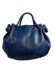 Florence Bags Skórzana torebka "Chiessi" w kolorze granatowym - 40 x 30 x 15 cm rozmiar: onesize. Niebieskie torby na ramię Florence Bags, bez wzorów, z materiału, przez ramię, bez dodatków. Za 307.95 zł.