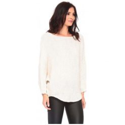 La Belle Parisienne Sweter Damski Caroline S Kremowy. Swetry marki La Belle Parisienne. Za 129.00 zł.