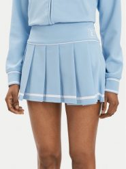 Juicy Couture Spódnica plisowana Aluna JCSGS223416 Błękitny Regular Fit. Niebieskie spódnice Juicy Couture, l, bez wzorów, z syntetyku, plisowane. Za 179.99 zł.