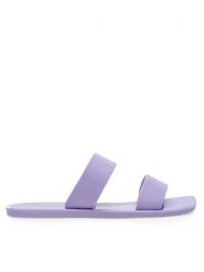 JENNY Klapki CT1011-6 Fioletowy. Fioletowe klapki Jenny, bez wzorów, z syntetyku, bez obcasa. Za 39.99 zł.