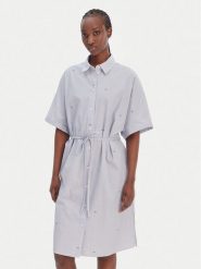 JOOP! Jeans Sukienka koszulowa Davinia 30102171 Niebieski Regular Fit. Niebieskie sukienki Joop! Jeans, xs, bez wzorów, z bawełny, bez kołnierzyka, bez ramiączek, koszulowe. Za 899.99 zł.