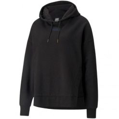 Bluza Z Kapturem Dla Kobiet. Czarne bluzy Puma, l, bez wzorów, z kapturem. Za 257.99 zł.
