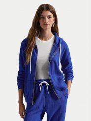 Polo Ralph Lauren Bluza 211935584011 Niebieski Regular Fit. Niebieskie bluzy Polo Ralph Lauren, xl, bez wzorów, z bawełny, bez kaptura. Za 559.99 zł.