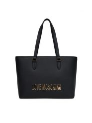 LOVE MOSCHINO Torebka JC4190PP1NKD0000 Czarny. Czarne torebki klasyczne Love Moschino, bez wzorów, ze skóry, bez dodatków. Za 1,059.00 zł.