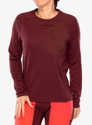 Bluza damska Peak Performance Freelight Polartec Grid. Czerwone bluzy Peak Performance, s, bez wzorów, z materiału, bez kaptura. Za 439.99 zł.