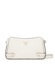 Guess Torebka Rosalba HWZG96 57120 Écru. Listonoszki Guess, z aplikacjami, ze skóry, bez dodatków. Za 589.99 zł.