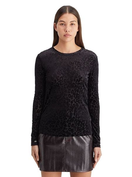 Scotch & Soda Koszulka w kolorze czarnym rozmiar: XL. Czarne bluzki Scotch & Soda, xl, bez wzorów, bez kołnierzyka, bez ramiączek. Za 99.80 zł.