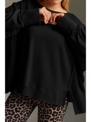 Cotton Candy Bluza w kolorze czarnym rozmiar: M. Czarne bluzy sportowe Cotton Candy, m, bez wzorów, bez kaptura. Za 135.49 zł.