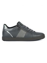 Geox Sneakersy "Blomiee" w kolorze szarym rozmiar: 36. Szare trampki Geox, bez wzorów, z materiału, bez zapięcia. Za 154.07 zł.