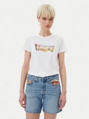 Levi's® T-Shirt 17369-3007 Biały Regular Fit. Białe t-shirty s, bez wzorów, z bawełny, bez kołnierzyka, bez ramiączek. Za 69.99 zł.