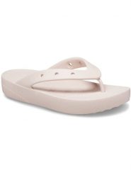 Crocs Japonki "Flip" w kolorze jasnoróżowym rozmiar: 38/39. Różowe klapki Crocs, bez wzorów, z otwartym noskiem, bez obcasa. Za 105.95 zł.