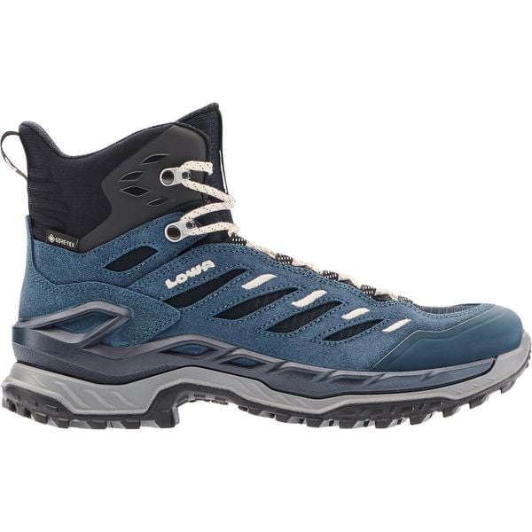 LOWA buty średnie INNOVO GTX MID Ws. Brązowe trekkingi Lowa, z materiału, do biegania. Za 1,018.30 zł.