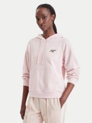 Lacoste Bluza SF8342 Różowy jasny Regular Fit. Czerwone bluzy Lacoste, bez wzorów, z bawełny, bez kaptura. Za 639.99 zł.