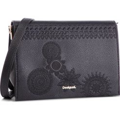Torebka DESIGUAL - 19SAXPC8 2000. Czarne listonoszki Desigual, bez wzorów, ze skóry ekologicznej, bez dodatków. W wyprzedaży za 149.00 zł.