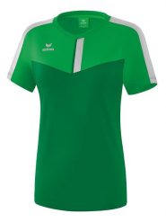 Erima Koszulka sportowa "Squad" w kolorze zielonym rozmiar: 44. Zielone koszulki sportowe Erima, bez wzorów, z materiału, bez ramiączek, outdoorowe. Za 66.00 zł.