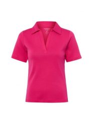 Brookshire koszulka polo Kobiety Dżersej wyrazisty róż, XXXL. Czerwone koszulki polo brookshire, bez wzorów, z bawełny, bez kołnierzyka, bez ramiączek. Za 79.95 zł.
