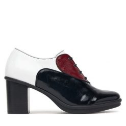 Półbuty Fly London. Czółenka Fly London, bez wzorów, bez obcasa, na obcasie, bez zapięcia. Za 749.99 zł.