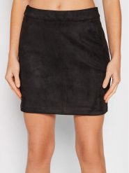 Vero Moda Spódnica mini Donnadina 10210430 Czarny Regular Fit. Czarne spódnice Vero Moda, s, bez wzorów, z syntetyku, mini. Za 99.99 zł.