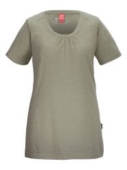 Killtec Koszulka w kolorze khaki rozmiar: 40. Brązowe bluzki Killtec, bez wzorów, z bawełny, bez kołnierzyka, bez ramiączek. Za 41.98 zł.
