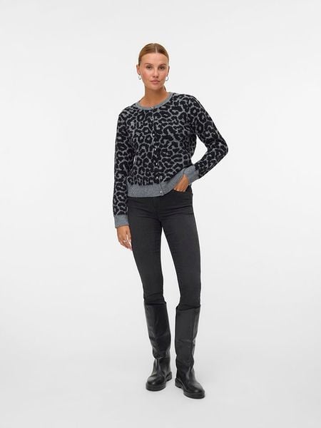 Vero Moda Kardigan w kolorze szaro-czarnym rozmiar: XL. Czarne kardigany Vero Moda, xl, bez wzorów, z wełny. Za 96.14 zł.