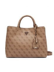 Guess Torebka Meridan II HWSG69 74060 Beżowy. Brązowe torebki klasyczne Guess, z aplikacjami, ze skóry, bez dodatków. Za 674.99 zł.
