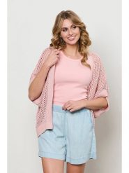 &Co Woman Kardigan "Beki" w kolorze jasnoróżowym rozmiar: XL. Różowe kardigany &Co Woman, xl, bez wzorów, ze splotem. Za 188.85 zł.