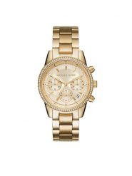 Michael Kors Zegarek Ritz MK6356 Złoty. Żółte zegarki Michael Kors, złote. Za 1,039.00 zł.