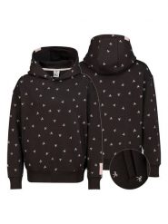 Eight2Nine Bluza w kolorze ciemnobrązowym rozmiar: XS. Brązowe bluzy Eight2Nine, xs, bez wzorów, z kapturem. Za 169.95 zł.