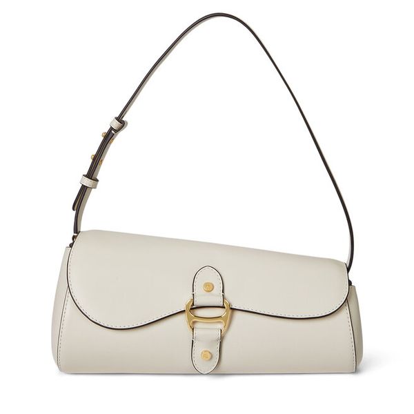 Torebka LAUREN RALPH LAUREN. Białe torebki klasyczne Lauren Ralph Lauren, bez wzorów, bez dodatków. Za 1,599.00 zł.