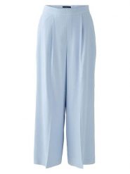 Oui Spodnie w kolorze błękitnym rozmiar: 36. Niebieskie spodnie materiałowe Oui, na co dzień, bez wzorów, z materiału, z podwyższonym stanem. Za 173.99 zł.