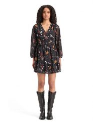 Scotch & Soda Sukienka w kolorze czarnym rozmiar: 40. Czarne sukienki Scotch & Soda, bez wzorów, bez kołnierzyka, bez ramiączek, mini. Za 245.45 zł.