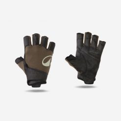 Rękawiczki do treningu siłowego Corength. Brązowe rękawiczki CORENGTH, bez wzorów, z materiału, sportowe. Za 59.99 zł.