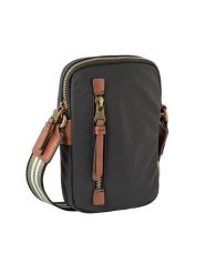 Camel Active Torebka "Bari" w kolorze czarnym na telefon - 14 x 20 x 2,5 cm rozmiar: onesize. Czarne torby na ramię Camel Active, bez wzorów, z materiału, przez ramię, bez dodatków. Za 139.54 zł.