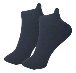 Skarpetki krótkie z wełny merino - 2 szt. Niebieskie skarpety WOOLONA, bez wzorów, z elastanu. Za 72.00 zł.