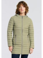 G.I.G.A. DX by KILLTEC Płaszcz pikowany w kolorze oliwkowym rozmiar: 40. Brązowe płaszcze G.I.G.A. DX by KILLTEC, bez wzorów, bez kaptura. Za 217.99 zł.