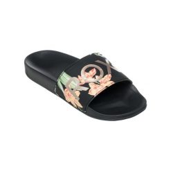 Klapki basenowe damskie Roxy SLIPPY II. Czarne klapki Roxy, bez wzorów, z syntetyku, bez obcasa. Za 99.99 zł.