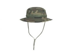 Kapelusz turystyczny z odpinaną osłoną karku PL Woodland. Zielone kapelusze HELIKON-TEX, bez wzorów, z bawełny. Za 60.99 zł.