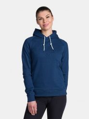 Kilpi Bluza "Sohey" w kolorze granatowym rozmiar: 34. Niebieskie bluzy Kilpi, bez wzorów, z bawełny, z kapturem. Za 173.99 zł.