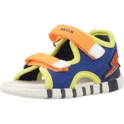 Sandały GEOX B SANDAL IUPIDOO A Wielokolorowy. Sandały Geox, bez wzorów, z syntetyku, bez obcasa, bez zapięcia. Za 165.99 zł.