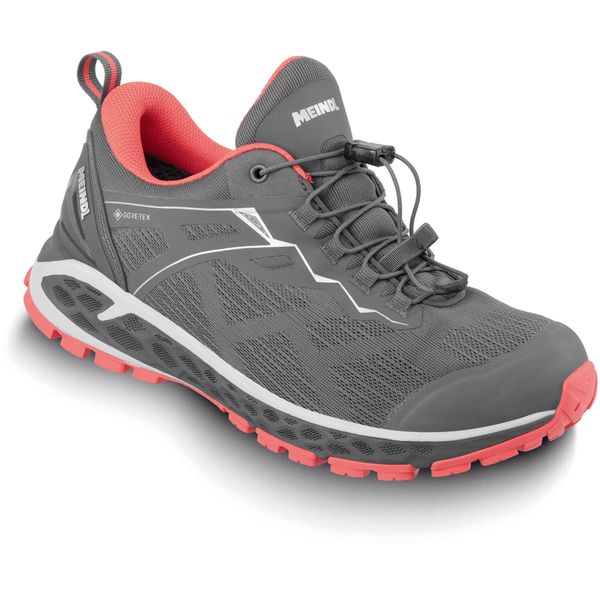 Buty sportowe damskie Meindl Power Walker Lady 3.0. Szare obuwie sportowe Meindl, bez zapięcia, trekkingowe. Za 969.00 zł.